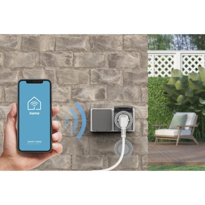 HAMA Смарт WiFi конктакт, "Outdoor", HAMA-176624 - Image 6