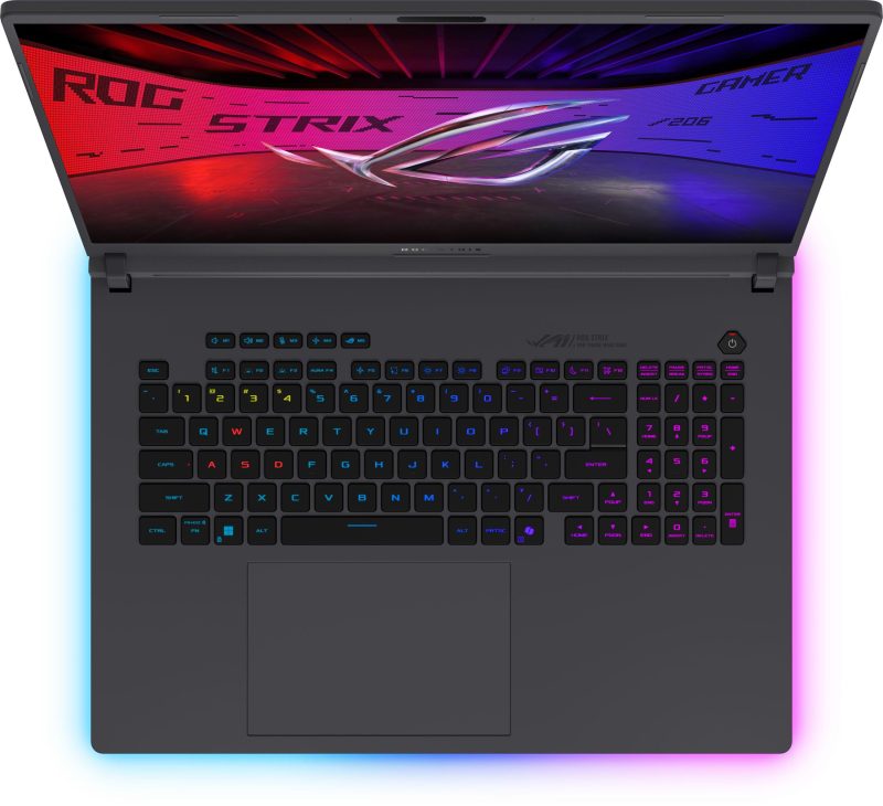 Лаптоп ASUS ROG Strix G18 2025 G815LW-S9035W - 18.0" IPS WQXGA 240Hz, Intel Core Ultra 9 275HX, 32GB DDR5, 2TB SSD, RTX 5080 16GB, Windows 11 - Image 5