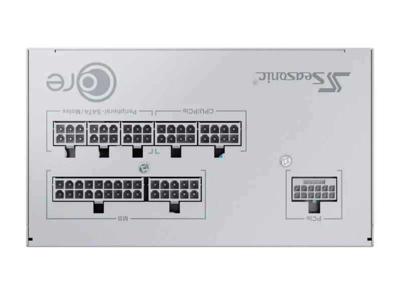 Захранващ блок Seasonic CORE GX White 750W 80+ Gold, Fully Modular, ATX 3.1, PCIe 5.1 - Image 7