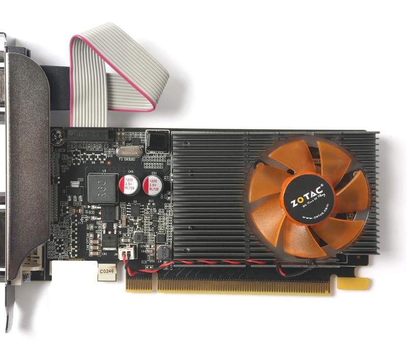 Видео карта ZOTAC GeForce GT 1030 2GB GDDR5 Low Profile