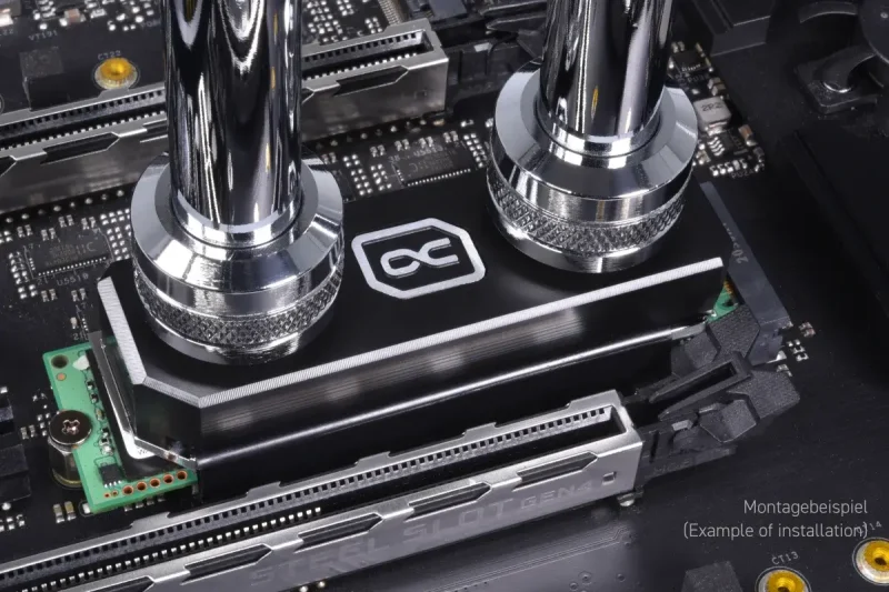 Охладител за SSD Alphacool HDX Apex Acetal M.2 2280 SSD Cooler - Image 4