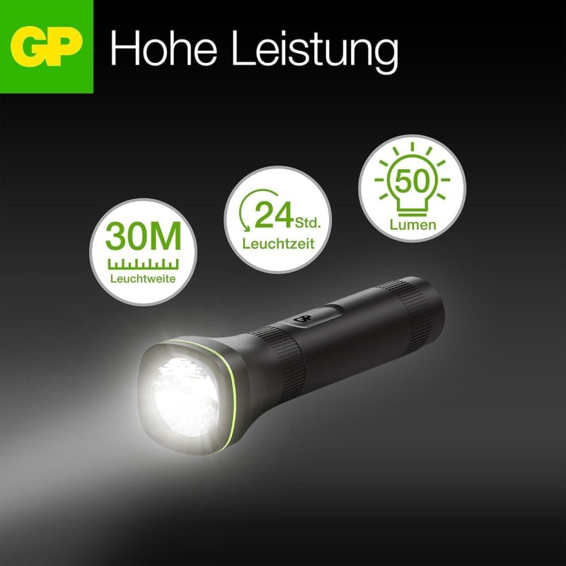 Фенер GP BATTERIES C105B LED 50 лумена 1*AA батерия - Image 3