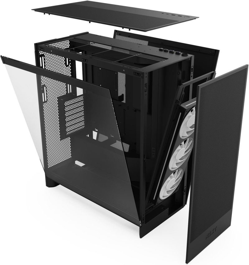 Кутия NZXT H7 Flow RGB 2024 Edition - Black - Image 7