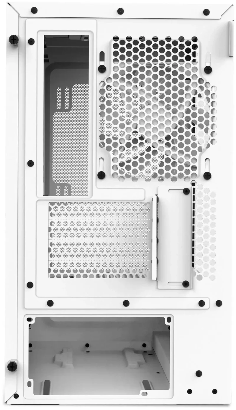 Кутия NZXT H3 Flow 2025 All White Micro-ATX Tower - Image 10