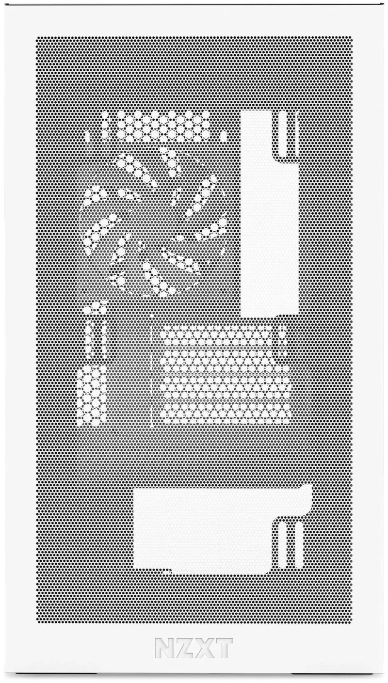 Кутия NZXT H3 Flow 2025 All White Micro-ATX Tower - Image 5