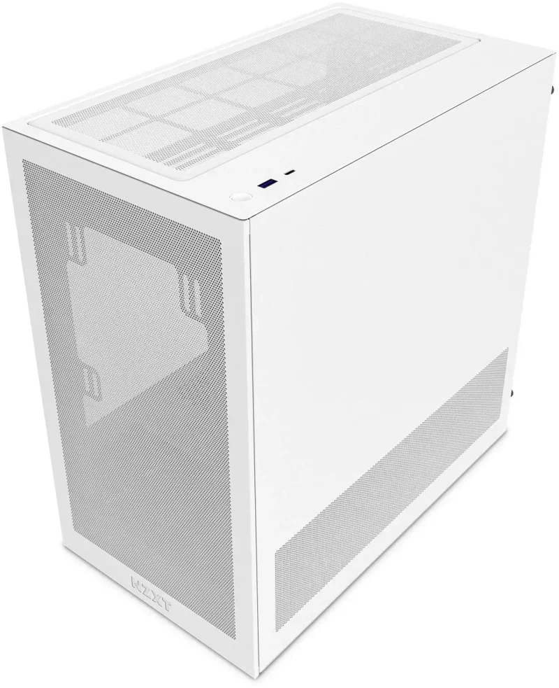 Кутия NZXT H3 Flow 2025 All White Micro-ATX Tower - Image 4