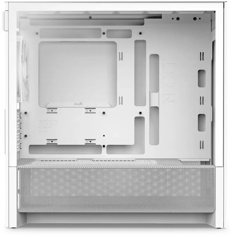 Кутия NZXT H3 Flow 2025 All White Micro-ATX Tower - Image 6
