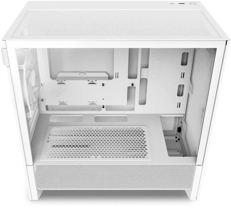 Кутия NZXT H3 Flow 2025 All White Micro-ATX Tower - Image 9