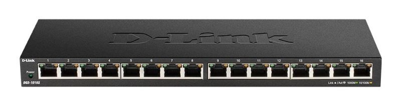 Суич D-Link DGS-1016S/E, 16 портов 10/100/1000, Desktop - Image 2