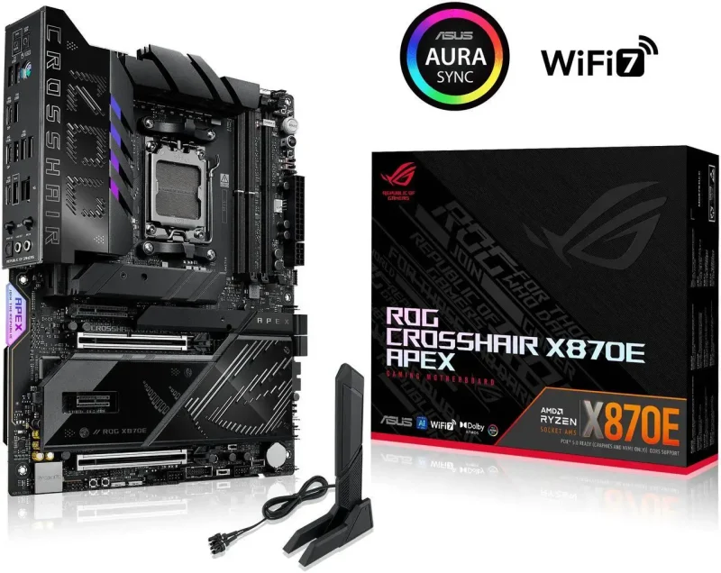 Дънна платка ASUS ROG CROSSHAIR X870E APEX WIFI AM5 DDR5 - Image 7