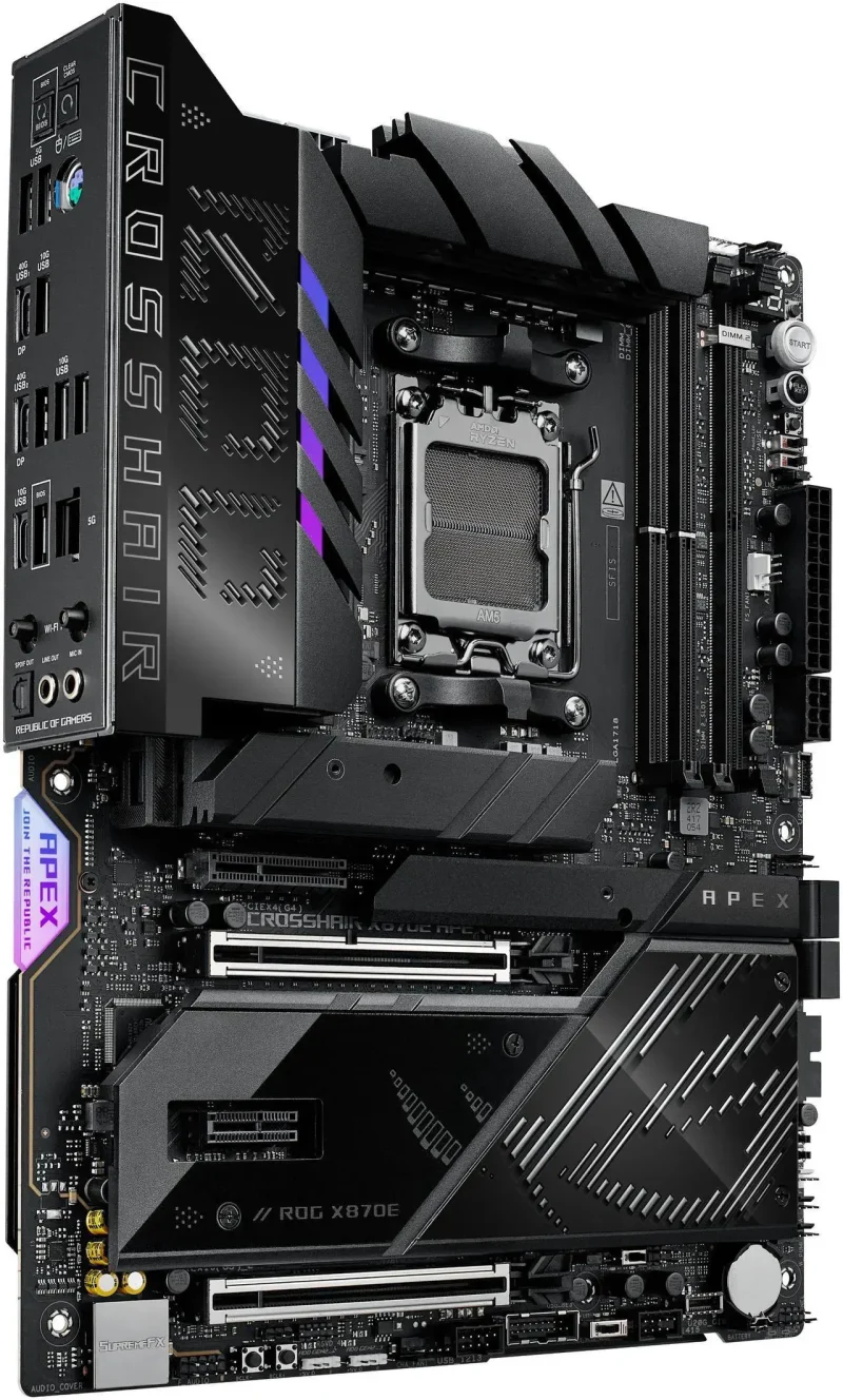 Дънна платка ASUS ROG CROSSHAIR X870E APEX WIFI AM5 DDR5 - Image 2