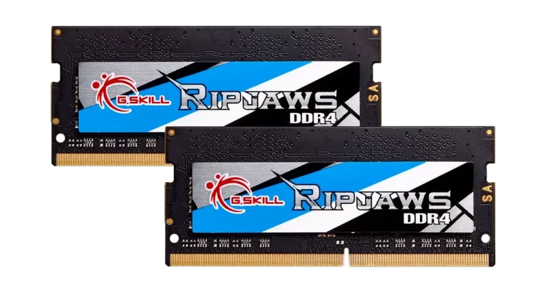 Памет G.SKILL Ripjaws DDR4 SO-DIMM 64GB(2x32GB) 3200MHz CL22 F4-3200C22D-64GRS