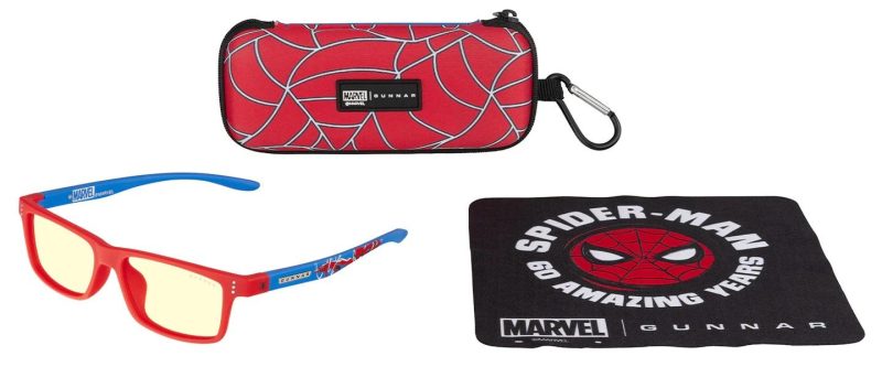 Детски компютърни очила GUNNAR Cruz Kids Large, Spider-Man Edition, Amber - Image 2