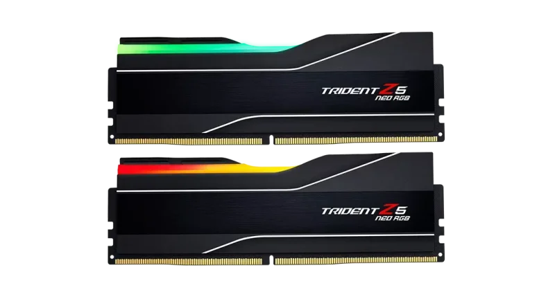 Памет G.SKILL Trident Z5 Neo RGB 48GB (2x24GB) DDR5-6400 CL32 - AMD EXPO