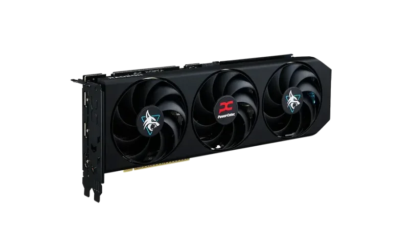 Видео карта PowerColor RADEON RX 9060 XT Hellhound OC 16GB GDDR6 - Image 2