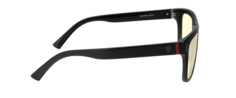 Комплект GUNNAR x World of Warcraft Horde Edition Onyx - Amber - Очила + калъф - Image 4
