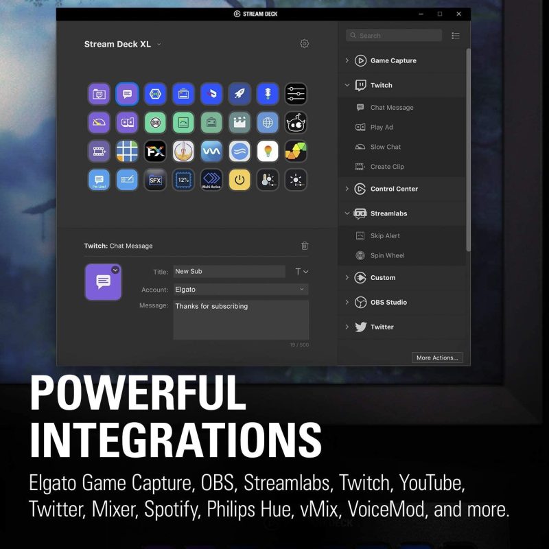 Контролер Elgato Stream Deck, 32 LCD бутона, черен - Image 6