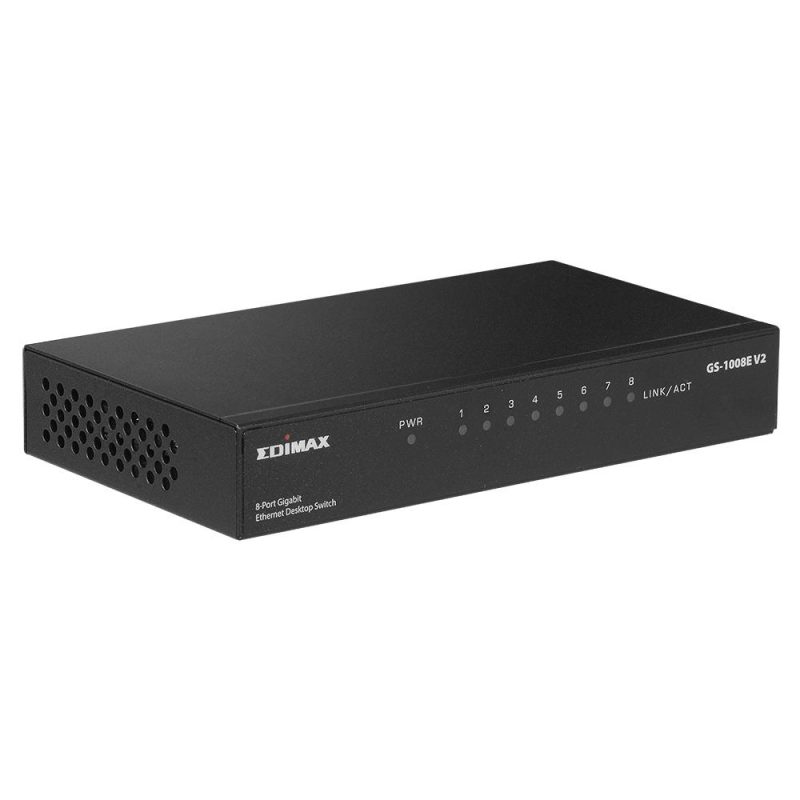 Switch cu 8 porturi EDIMAX GS-1008E V2, Gigabit - Image 3