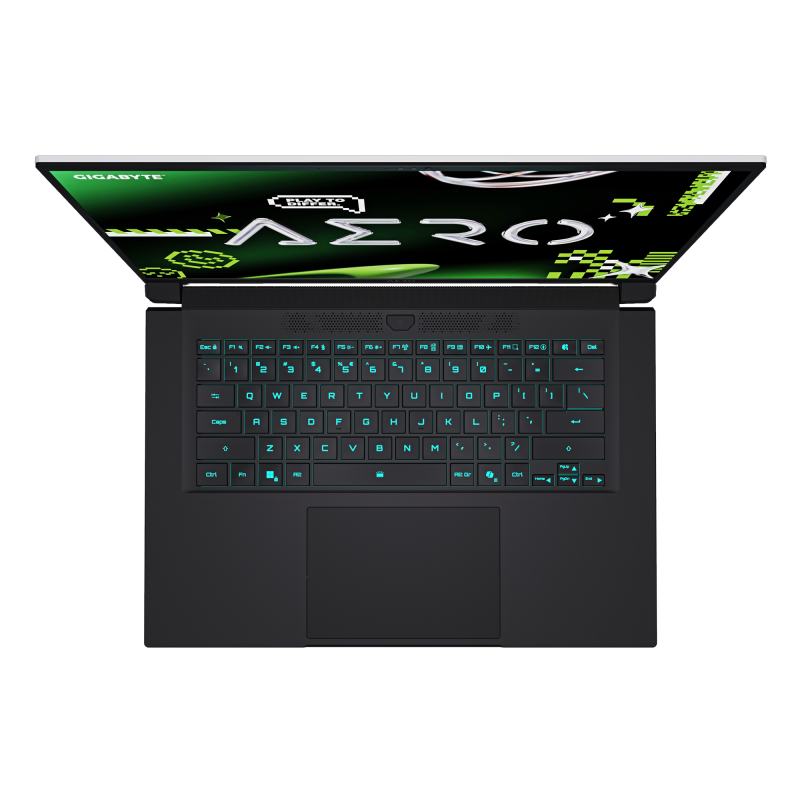 Лаптоп GIGABYTE AERO X16 2WHA3EEC64AH - 16" inch IPS 165Hz,  AMD Ryzen Al 9 HX 370, 2x16GB DDR5, 1TB SSD Gen4, RTX 5070, Win 11 Home - Сив - Image 2