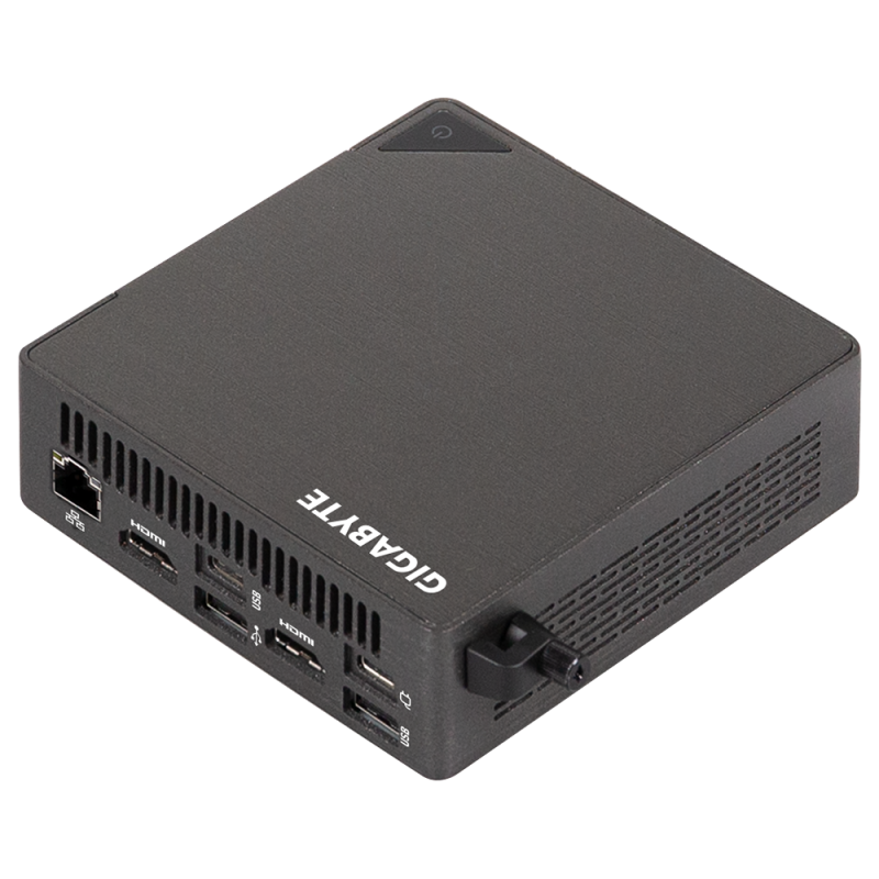 Мини настолен компютър Gigabyte BRIX BRU5-225H, Intel Core Ultra 5 225H, 2 x SO-DIMM DDR5, 2 x M.2 SSD, Wi-Fi 7 + BT 5.4 - Image 2