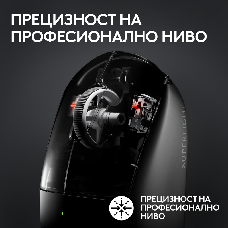 Геймърска мишка Logitech G Pro X Superlight 2 Wireless - Image 2