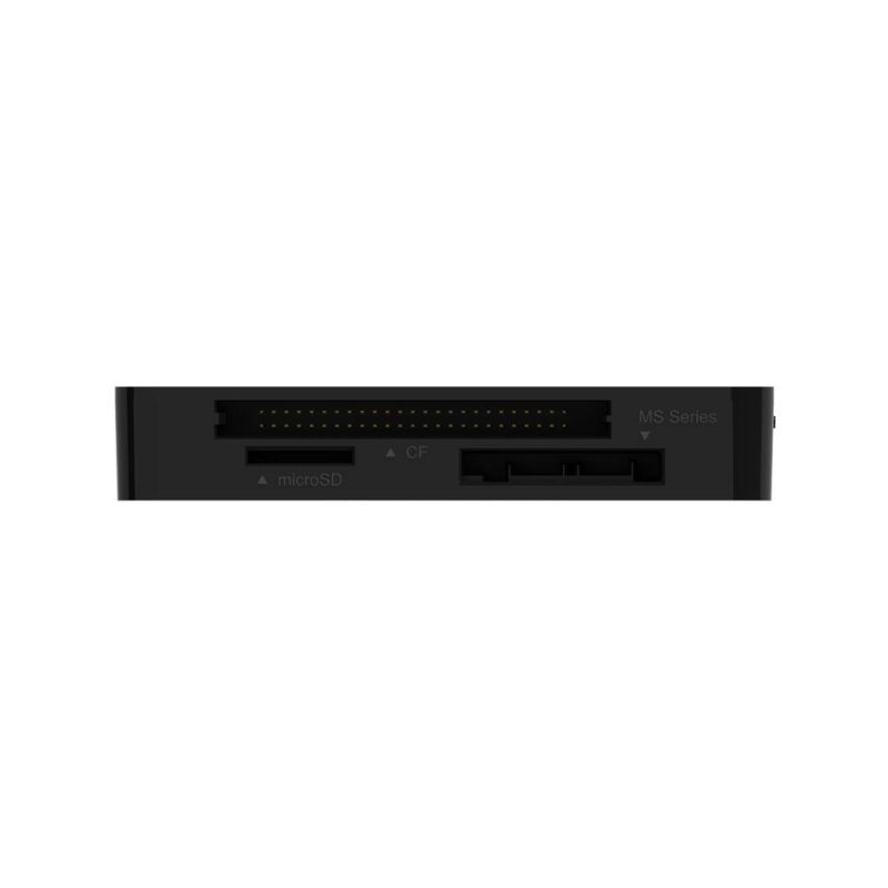 Четец за карти Silicon Power "All-in-One", SD/MMC, microSD, CF, MS Series, Черен - Image 3