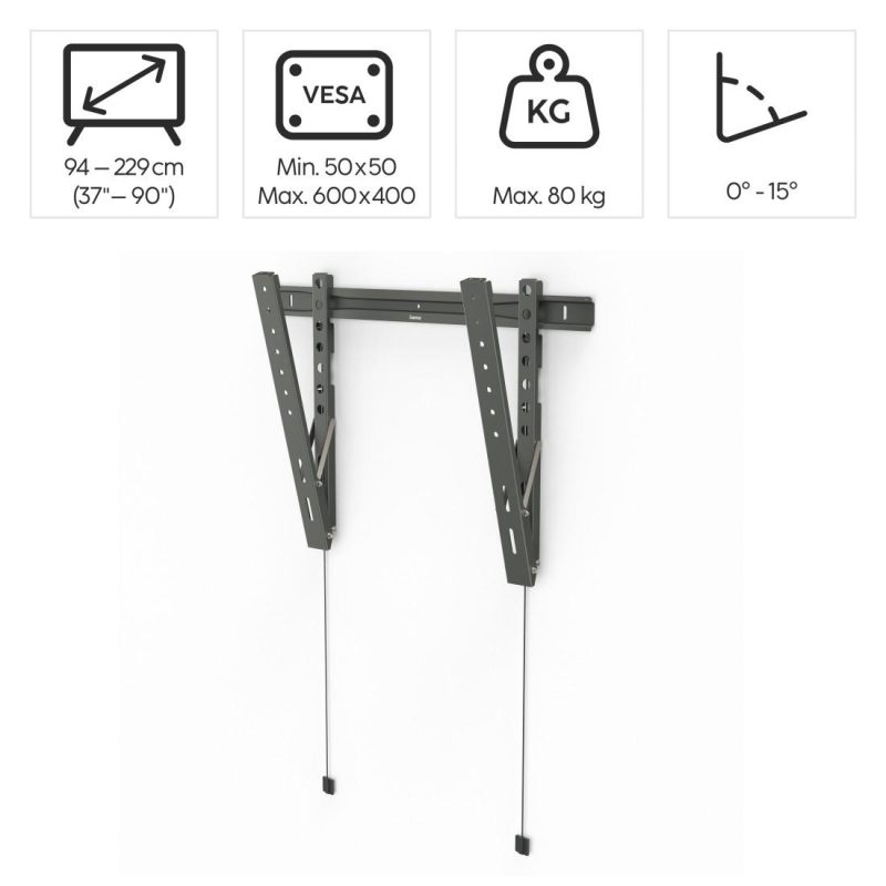 Стенна стойка за TV Hama TILT "Ultraslim", 229 см (90"), 220846 - Image 6