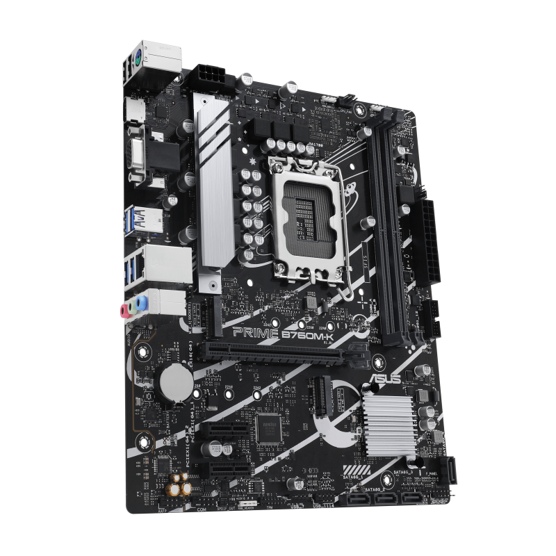 Дънна платка ASUS PRIME B760M-K DDR5, LGA 1700, mATX - Image 2