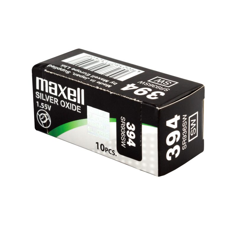 Бутонна батерия сребърна MAXELL SR936 SW /AG9/, 394 1.55V - Image 3