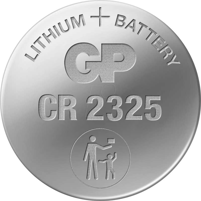 Литиева бутонна батерия GP  CR-2325 3V  1 бр. в блистер /цена за 1 бр./ - Image 2