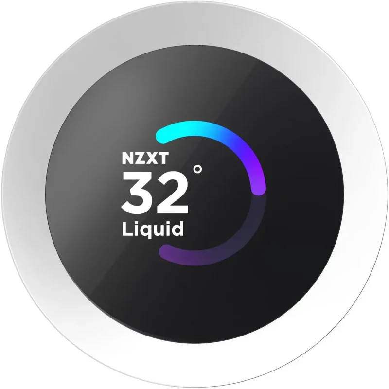 Охладител за процесор NZXT Kraken Plus 240 RGB LCD Display - White - Image 4