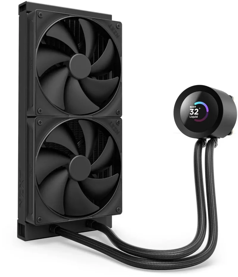 Охладител за процесор NZXT Kraken Plus 280 LCD Display - Black - Image 3
