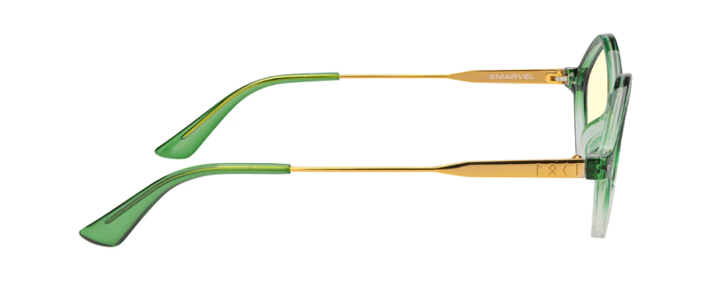 Компютърни очила GUNNAR Loki Asgard Edition - Emerald Gold Amber - Image 4