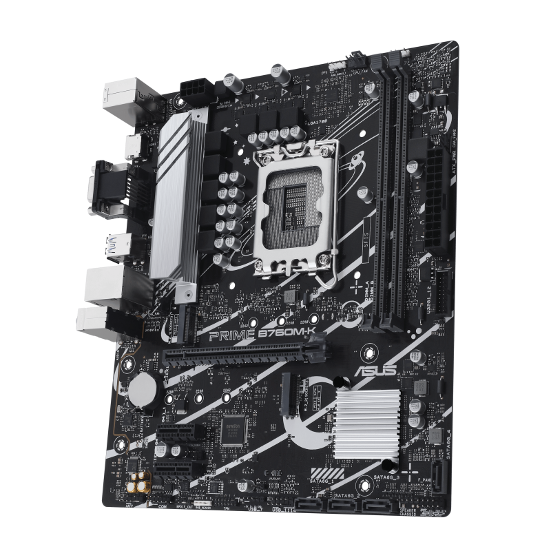 Дънна платка ASUS PRIME B760M-K DDR5, LGA 1700, mATX - Image 3