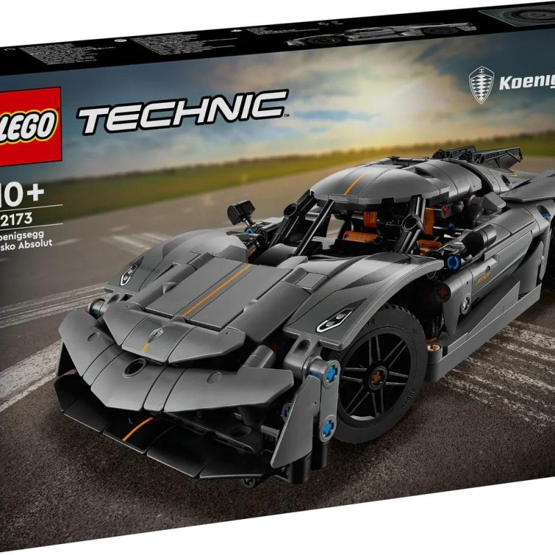 LEGO Technic - Koenigsegg Jesko Absolut Grey Hypercar, 42173