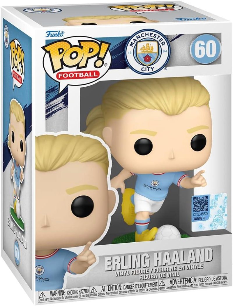 Фигурка Funko Pop! Football: Manchester City - Erling Haaland #60 - Image 2