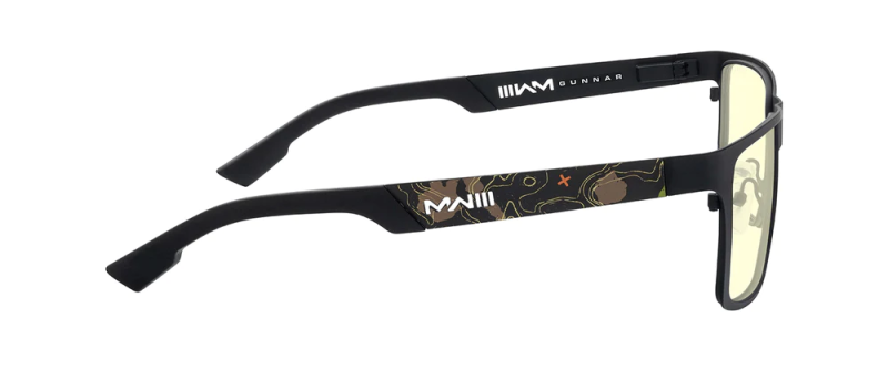 Комплект GUNNAR x Call of Duty UAV Edition - Onyx/Topo - Amber - Очила + калъф - Image 4