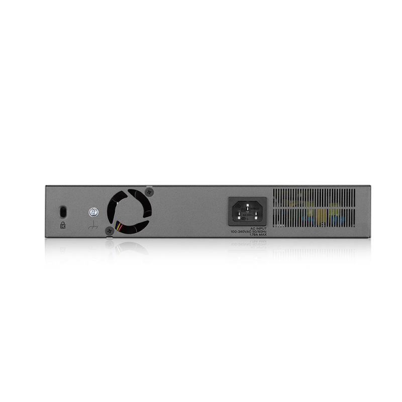 Суич ZyXEL GS1350-12HP, 12-портов, Gigabit, Управляем, PoE 130W - Image 3