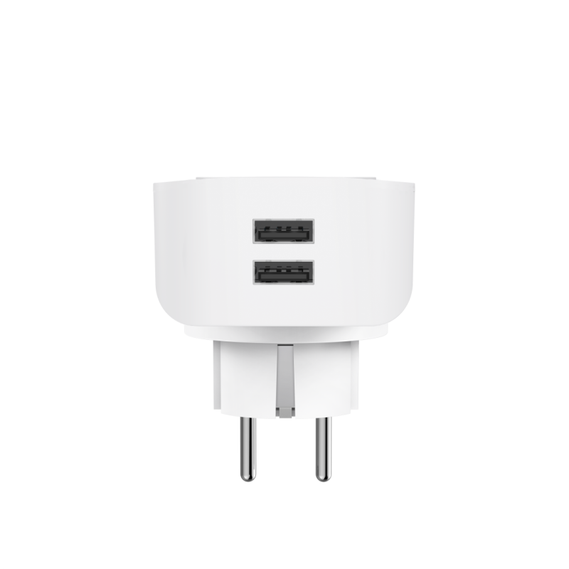 HAMA Смарт WiFi конктакт, 2 USB порта, 2300 W, 10 A, HAMA-176612 - Image 4