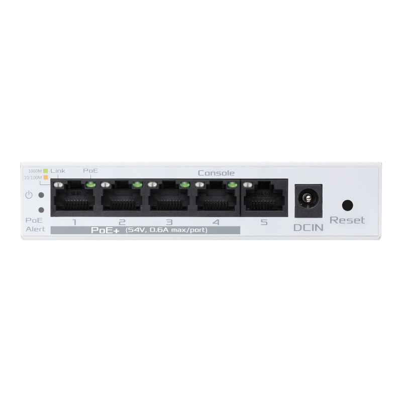 Суич ASUS ExpertWiFi EBP15 5-Port GbE, 4 PoE+ Ports 5 x 10/100/1000Mbps ports - Image 4