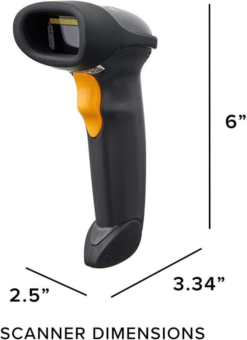 Баркод скенер Symbol LS2208, Кабел и стойка - Image 3