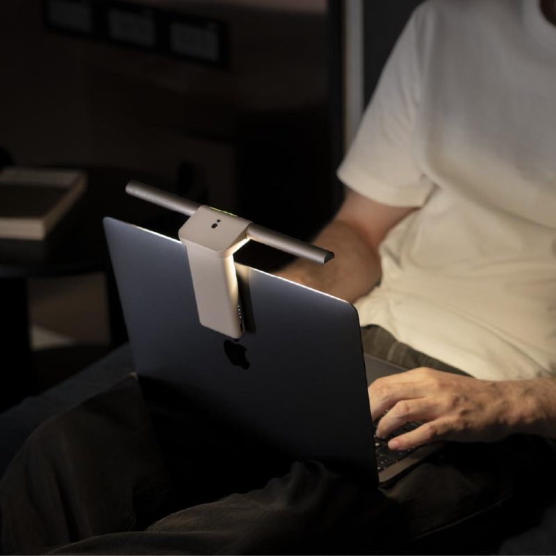Лампа за четене за лаптоп BenQ LaptopBar - Черно - Image 9