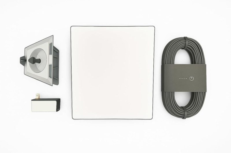 Система за сателитен интернет STARLINK - Mini Kit Бял - Image 4