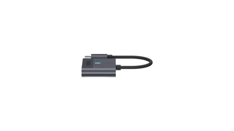 Четец за карти Rapoo UCR-3001, USB-C, Черен - Image 3