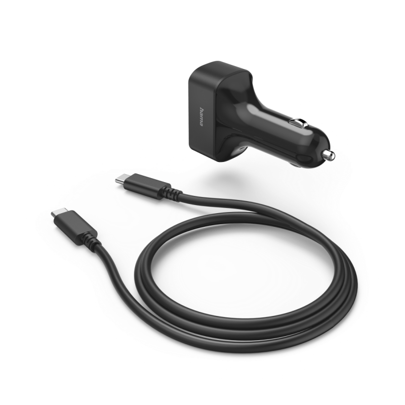 Зарядно за лаптоп за кола HAMA, USB-C, (PD), 5-20 V/ 65 W, 200018 - Image 3