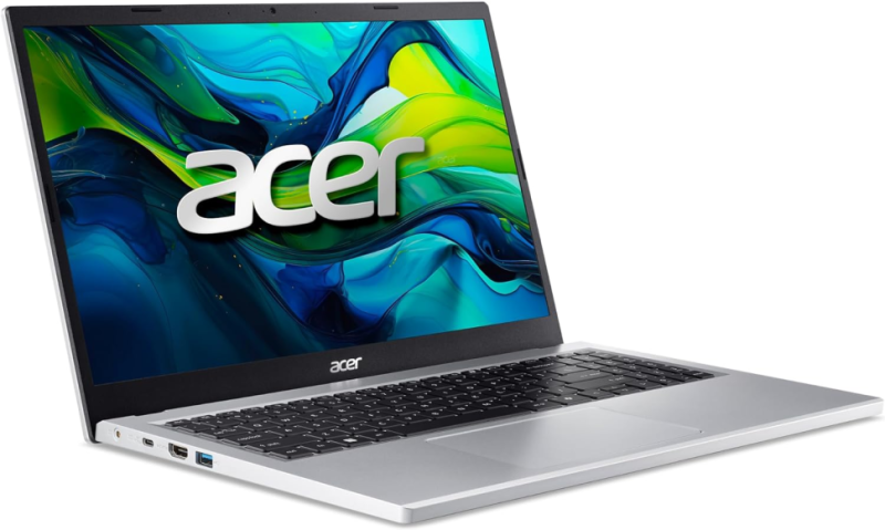 Лаптоп Acer Aspire Go 15 AG15-32P-362S - 15.6" FHD IPS, Intel Core 3 N355, 2x8GB DDR5, 512GB SSD, Free DOS - Image 3