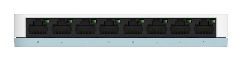Суич D-Link DGS-1008D/E, 8 портов, 10/100/1000, Gigabit, Desktop - Image 3