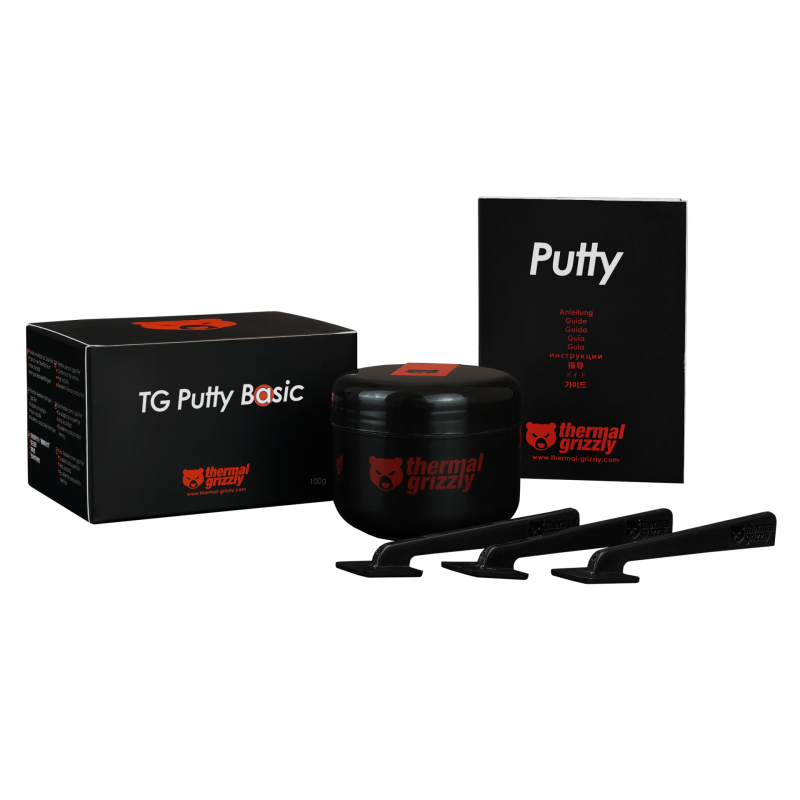 Термопроводяща паста Thermal Grizzly Putty Basic - 100g - Image 7