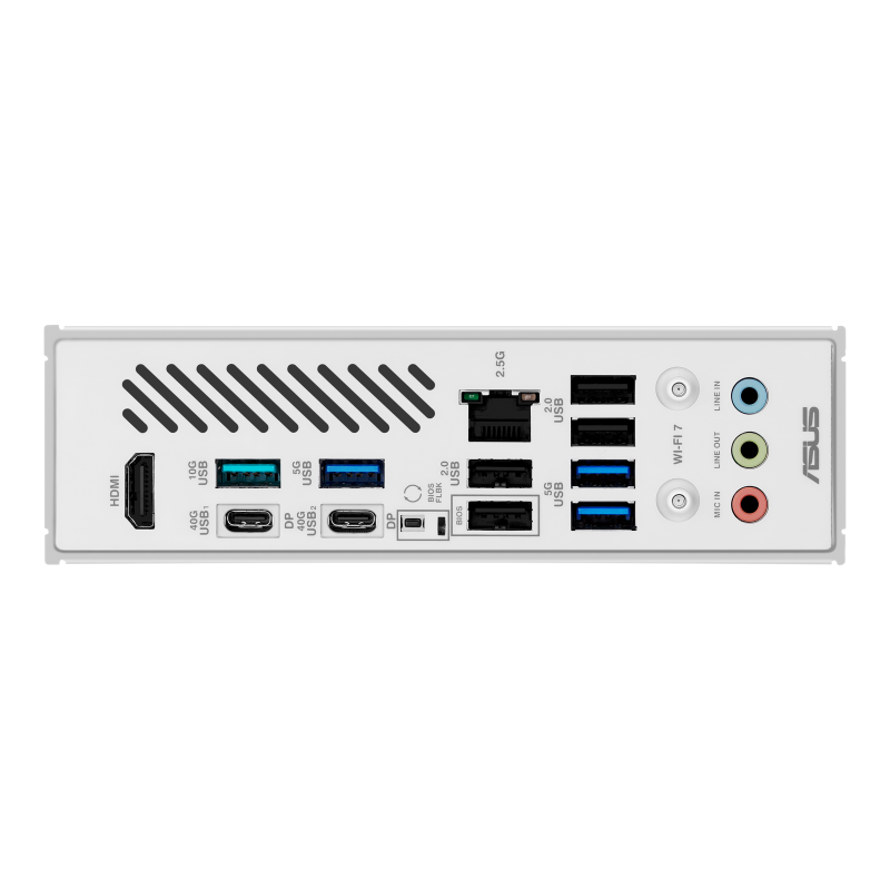 Дънна платка ASUS X870 MAX GAMING WHITE WiFi7 AM5 DDR5 - Image 4