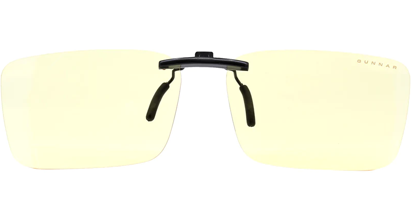 Лещи за очила Gunnar Clip On - Amber Onyx